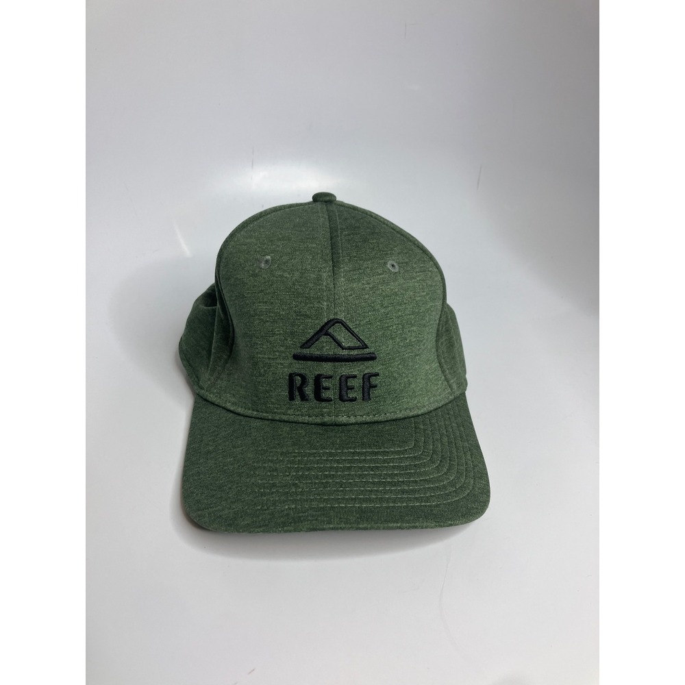 Reef Baseball Cap Mens OSFM Green Excellent Embroidered Logo Party Till Sunrise
